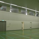 The courtroom in the past (gymnasium of the Dutch intelligence office)